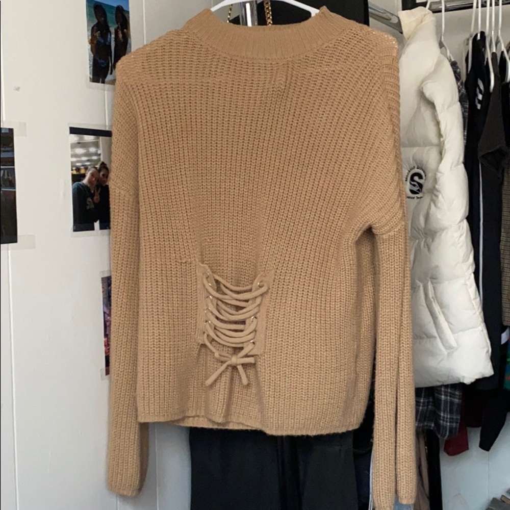Cute brown sweater